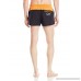 Emporio Armani Men's Color Block Stripe Mid Length Swim Shorts Black B01MR4RV9K